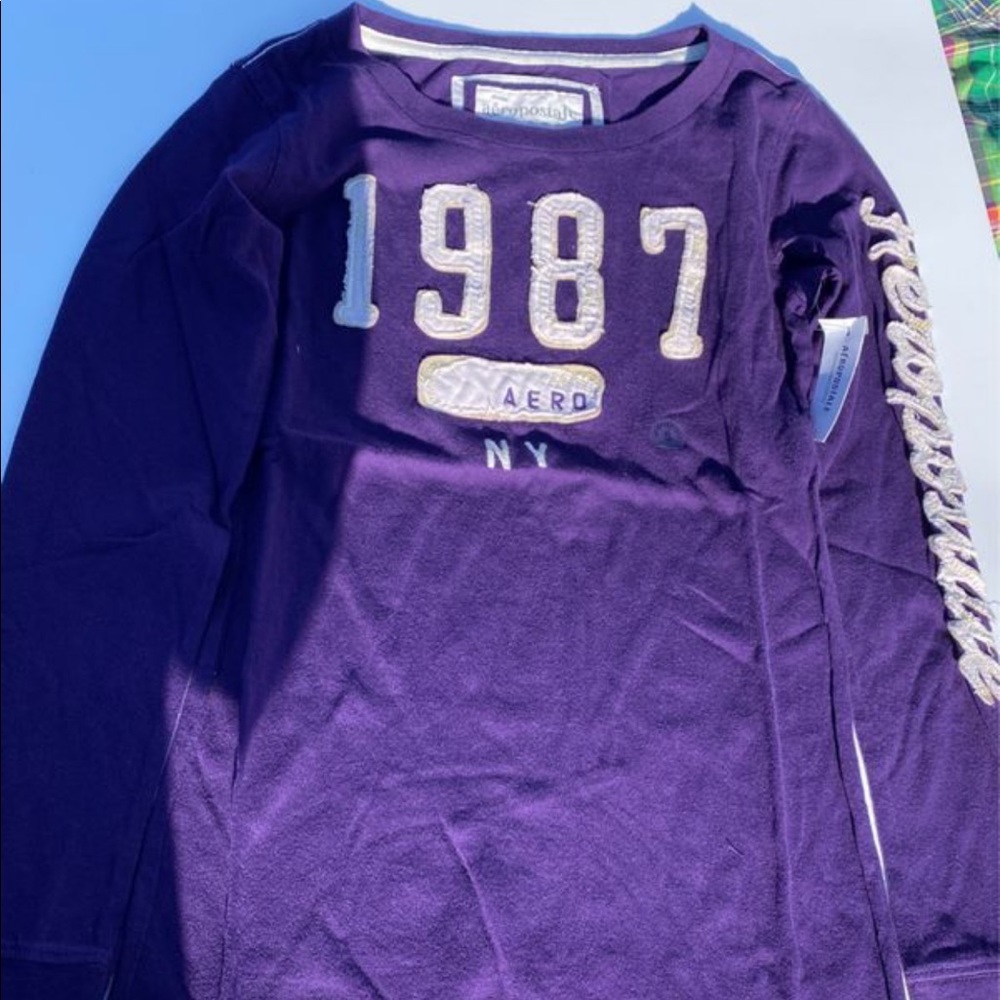 Aeropostale purple long sleeve